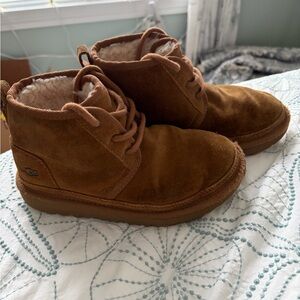 UGG Kids Brown Suede Boots